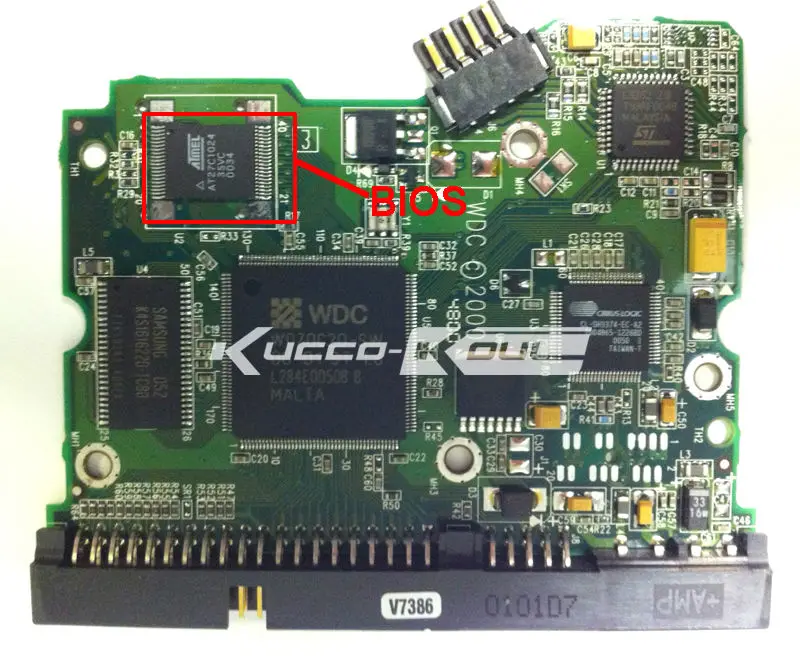 HDD печатная плата 2060-001003-001 REV для WD 3.5 IDE/PATA ремонта жесткий Диск Восстановления