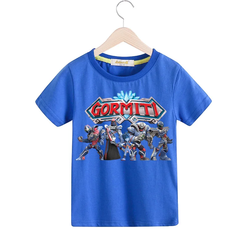 Child Boy Girl Gormiti T-shirts Clothing Kids Summer Short Sleeve 100%Cotton Tshirts Tee Top Costume For Baby T Shirt 2019 TX165 (4)