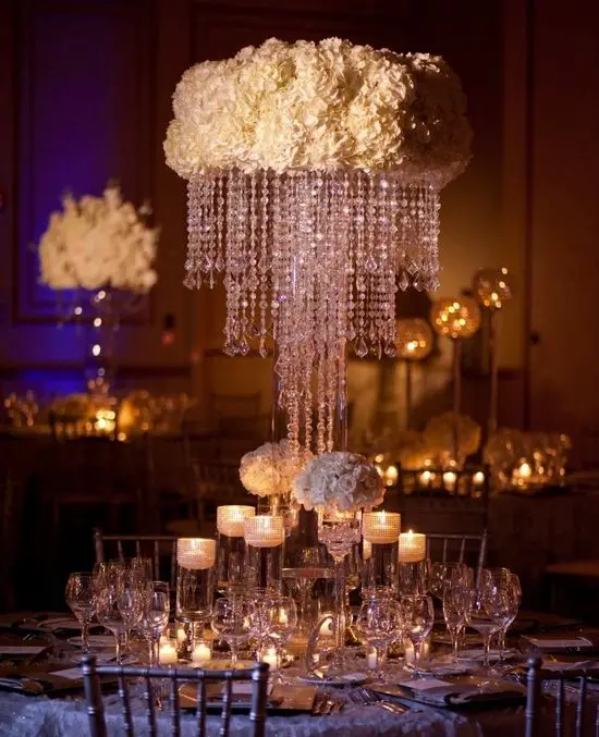 Acrylic crystal wedding centerpiece Clearance