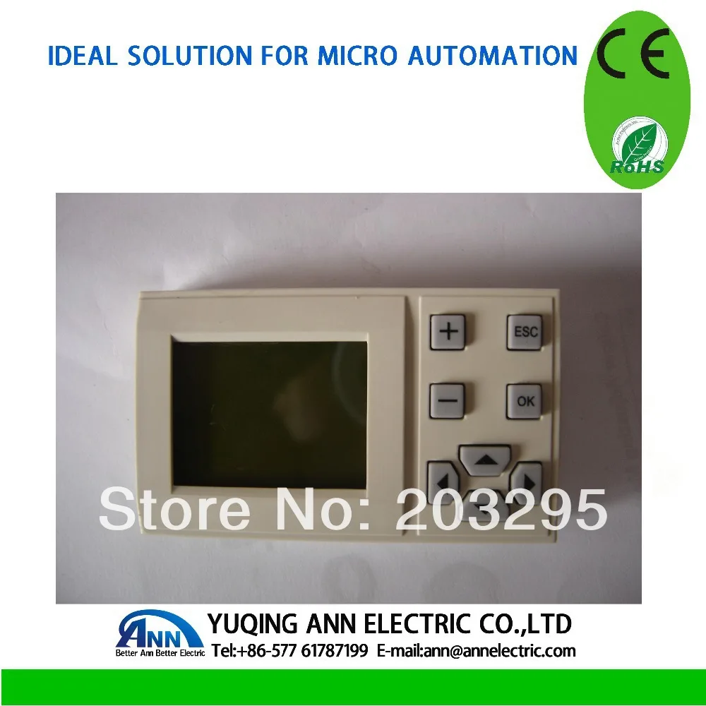 plc programming AF-10MR-E2 with HMI 12-24VDC 6 points DC input 4 points relay outputwith free software