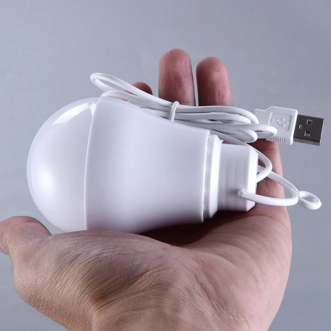 5 в 5 Вт лампочка USB светильник портативный светодиодный светильник 5730 для походов кемпинга палатки путешествия работа с внешним аккумулятором Ноутбук цвет случайный