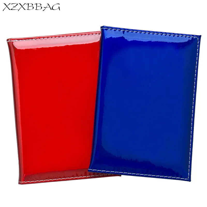 XZXBBAG Модный Лазерный чехол для паспорта из искусственной кожи унисекс держатель