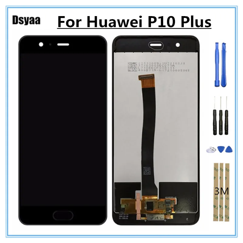 

5.5inch LCD for Huawei P10 Plus Display Touch Screen Mobile Phone Digitizer Assembly 100% No Spots No Dead Pixel