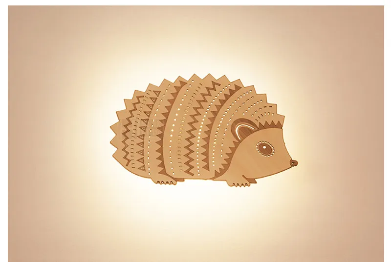 Hedgehog Wall Lamp 21