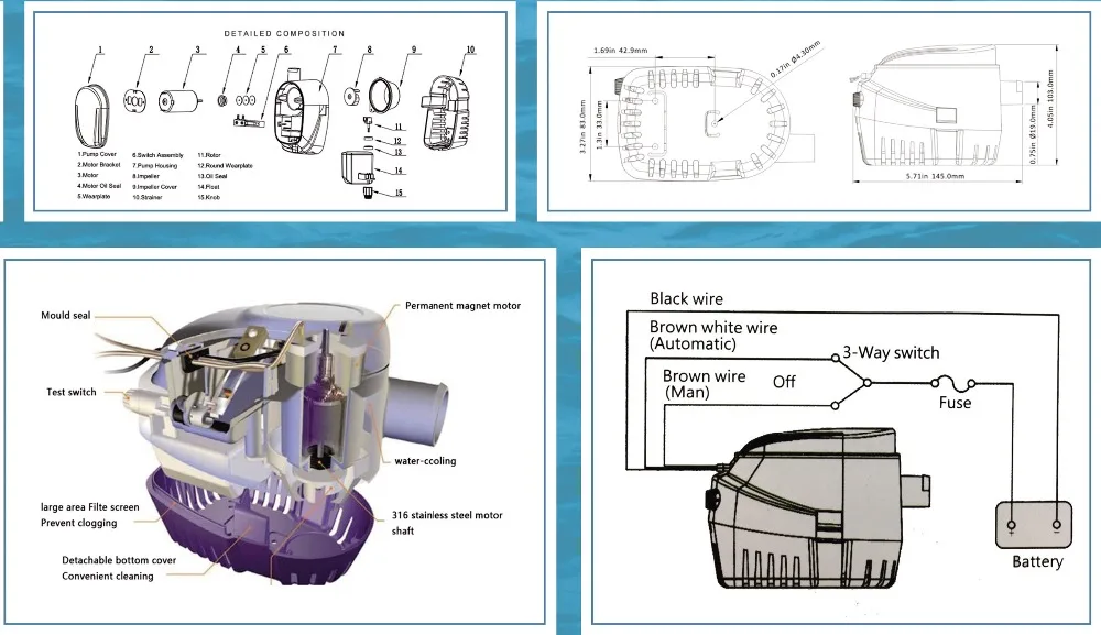 Autobilge pump