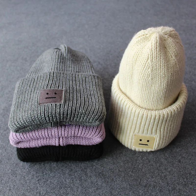 

2017 New Arrival Fashion Casual Unisex Beanies Women Winter Hats Crochet Knitting Wool Cap Female Outdoor Thick Warm Cap