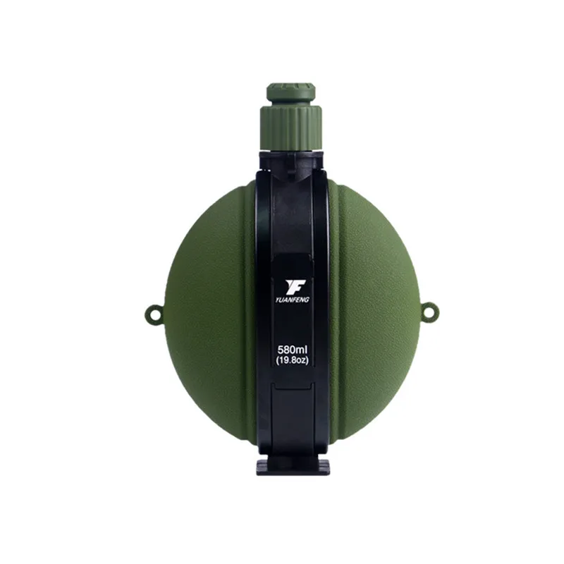 500-1000ML Natural hiking, camping ultralight portable traveling sport kettle Large Capacity Outdoor Sports tour Compass design