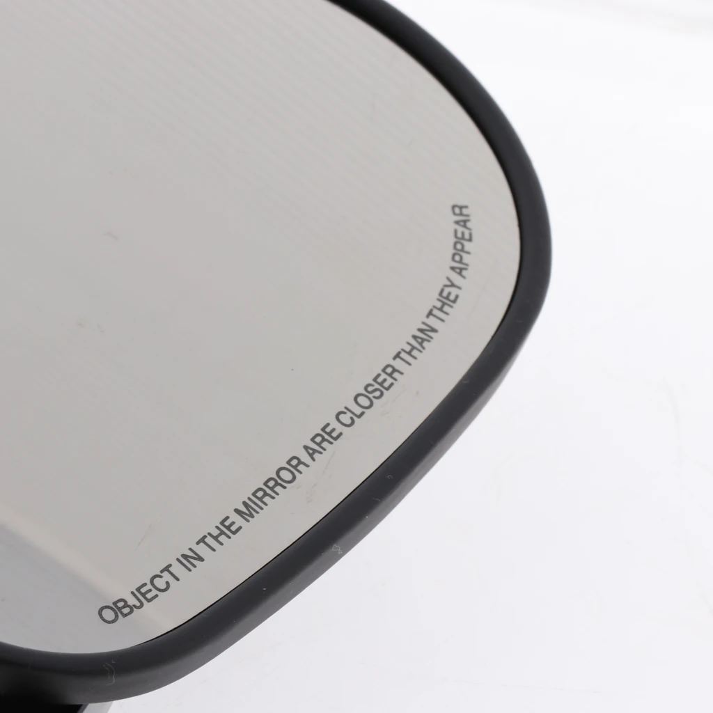 Black Rear View Mirrors for   Sportster XL 883 1200 FLSTFB Fat Boy Full Metal Made with BLACK Finished