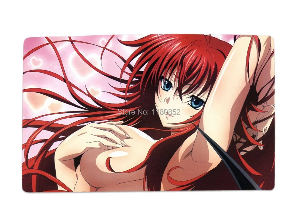 High School Dxd Characters Desk Mouse Pad Table Play Mat Rias Gremory Riasu Guremori 3 Anime Gaming Athletics Mouse Pad Mouse Pad Machine Mouse Pad Hubmouse Pad With Wrist Pillow