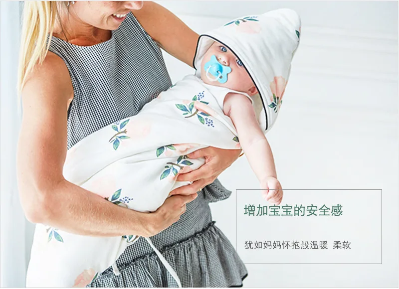 Конверт для новорожденных пеленать 85*85 см Детские пеленания одеяло обёрточная бумага зима хлопок печатных спальный мешок постельные
