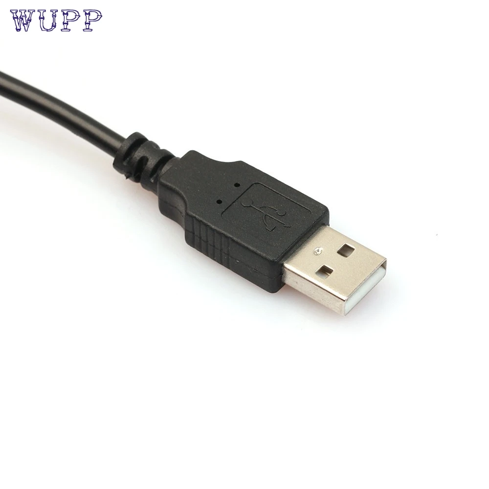 Высокое качество супер скорость 2 фута/60 см черный USB штекер к гнезду удлинитель