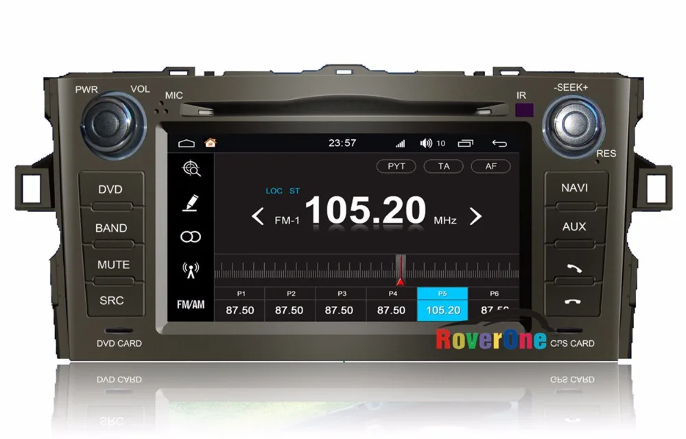 Clearance For Toyota Auris 2008 - 2012  Android 7.1 Autoradio DVD Automotivo Car Radio with Bluetooth Navigation PhoneLink Backup Camera 5