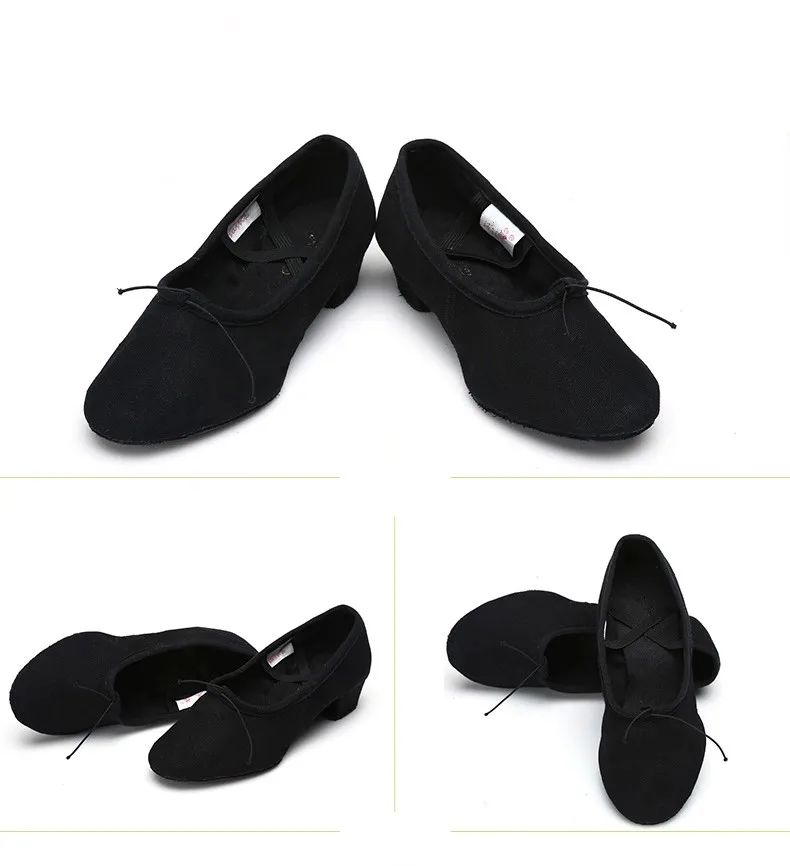 TIEJIAN/розовый обувь для йоги Indoor обувь для тренировок Zapatos De Baile Latino Mujer женские парусиновые балетные костюмы обувь танцев