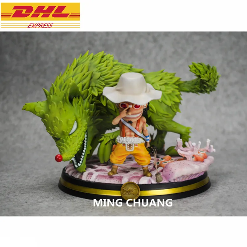 12" ONE PIECE Statue The Straw Hat Pirates Bust Usopp Full Length Portrait 14 GK Action Figure