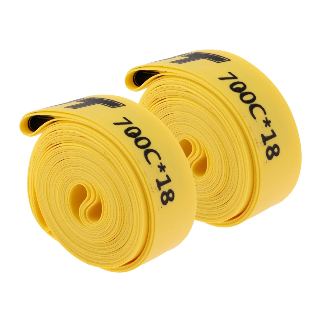 2X MTB Mountain Road Bike Bicycle Tire Tyre Liner Band Tube Protector 18mm/20mm Wide Anti-Puncture Rim Tape Cycling Accessories