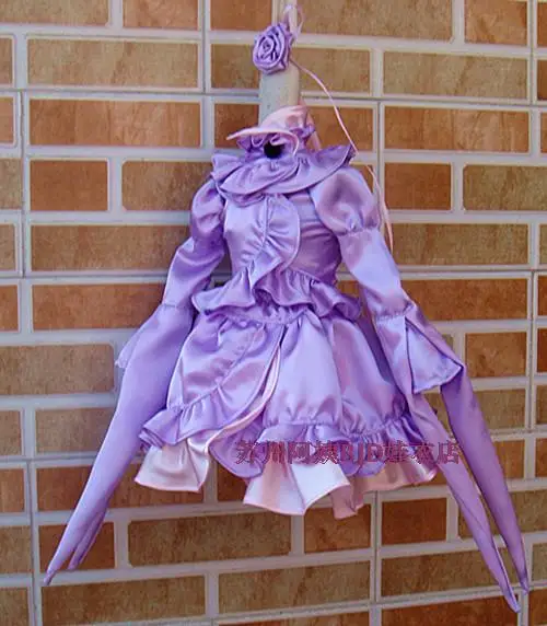 

Estartek SZ005 Customized Hand Made 1/3 1/4 1/6 Rozen Maiden Rosen Kristall Purple Dress for BJD Doll Action Figure Cosplay DIY