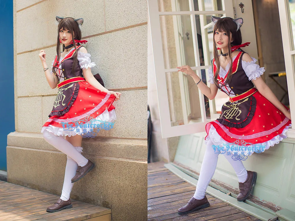 Милый! Солнечный свет! Женский костюм для косплея Aqours mijyku Bremen Ban Kurosawa Dia на заказ