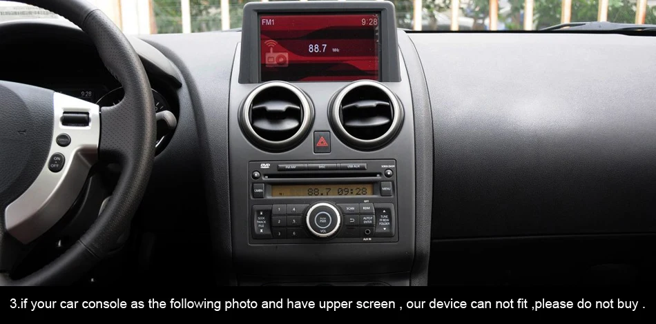 Flash Deal for Nissan Qashqai 2008 2009 2010 2011 2012 2013 2014 Car Android Head Unit Vehicle Video Multimedia Radio Player GPS NAVI Audio 2