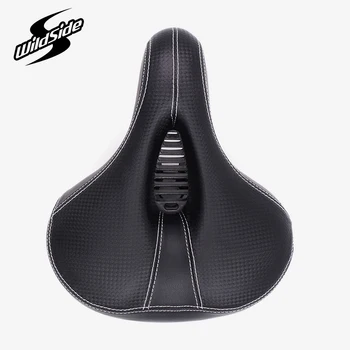 

Bicycle saddle thickening widening movement spring mountain driving cushion leather carbon fiber saddle pad mtb bicycle pad