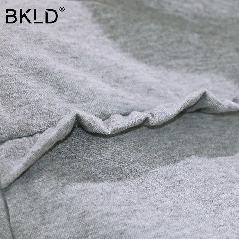 Спортивный костюм BKLD из двух предметов Женский комплект топа с оборками и