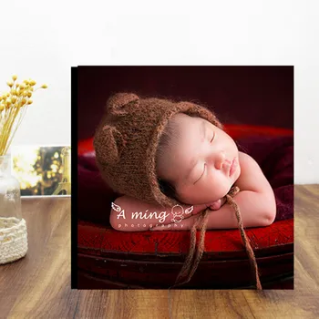 

Custom print 24P12 inch square 285*285mm hardcover Photo album 250gsm glossy paper family party album book travel photo books