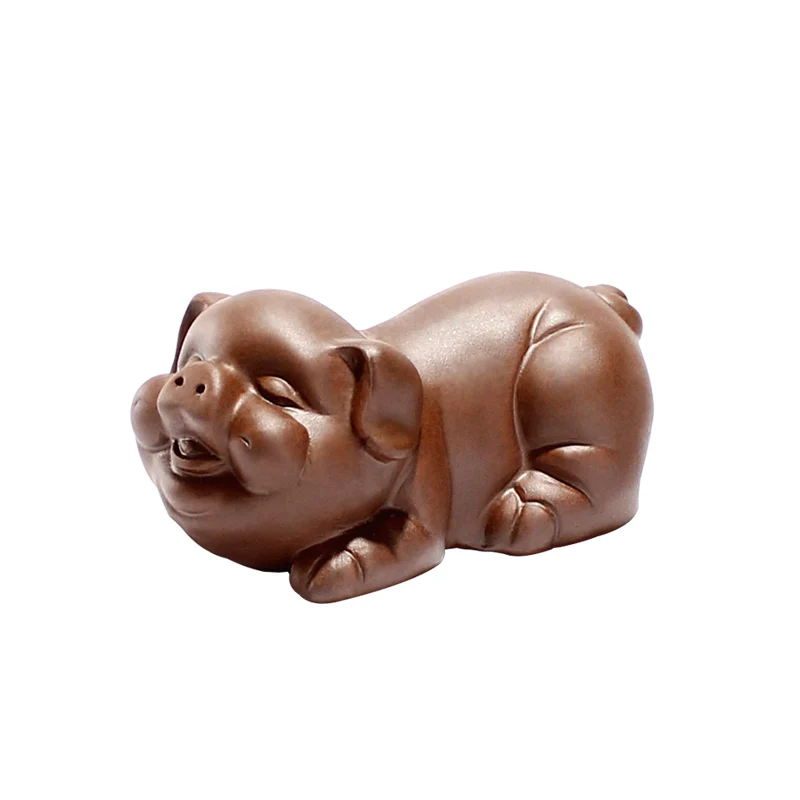 Yixing Zisha чайный набор для домашних животных ручной работы Fusheng Pig Зодиак Fuzhu чайная