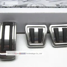 Педаль тормоза газа из нержавеющей стали комплект педали сцепления для Mazda 3 6