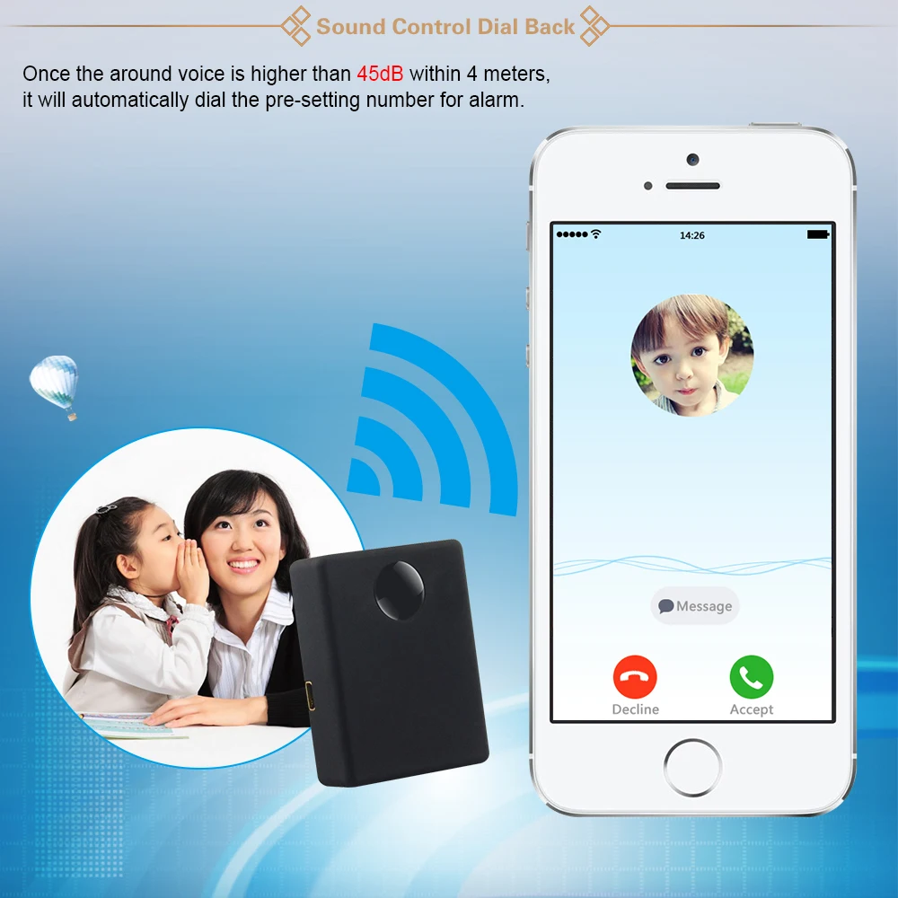 Мини-шпионское устройство GSM N9 аудио монитор прослушивание наблюдения длительное время ожидания персональная Голосовая активация без gps-модуля