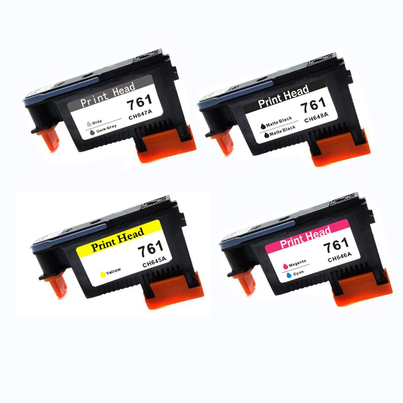 Vilaxh 761 CH645A CH646A CH647A CH648A печатающая головка для HP Печатающая принтера Designjet T7100 T7200 |