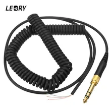 LEORY Replacement Headphone Cable Spring Wire Cable for Beyerdynamic DT 770 770Pro 990 990Pro Headphone Repairing Cable