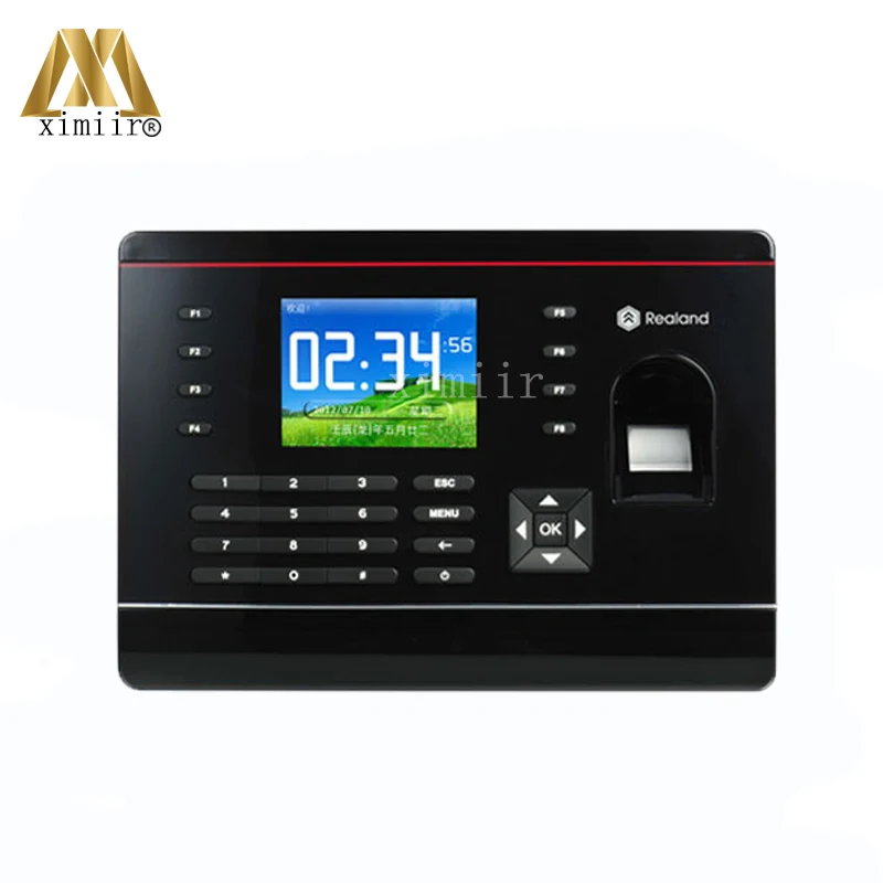 

A-C061 2.8inch Color Screen TCP/IP Fingerprint Time Attendance With RFID Card Reader P2P Cloud Service Time Recording Time Clock