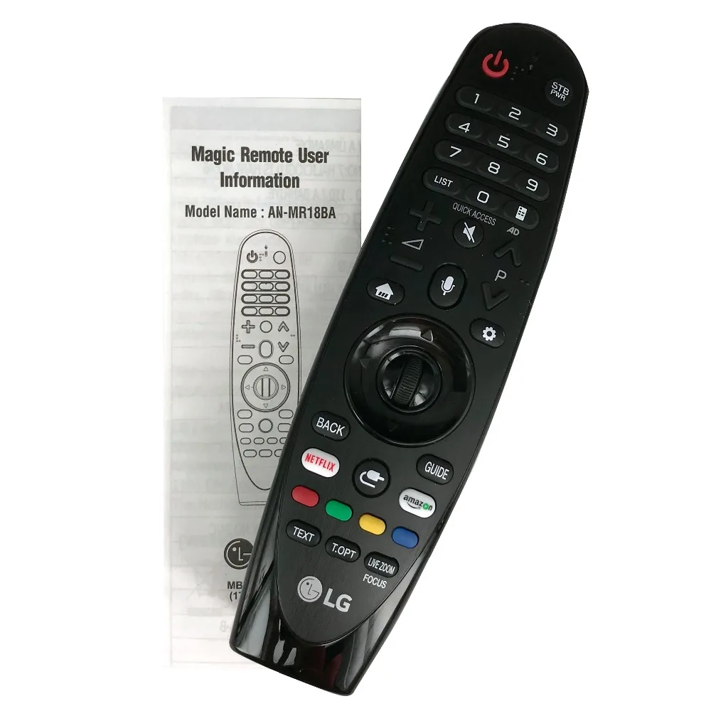 NEW AKB75375501 Original for LG AN-MR18BA AEU Magic Remote Control with Voice Mate for Select 2018 Smart TV Fernbedienung NEW AKB75375501 Original for LG AN-MR18BA AEU Magic Remote Control with Voice Mate for Select 2018 Smart TV Fernbedienung