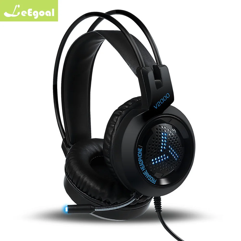 Gaming Headphones Vibration Effect Professional Bass Over Ear Gaming