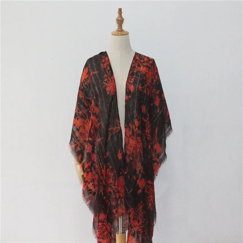 

New Printing Beach Shawl / women's Scarf Sunscreen Clothing