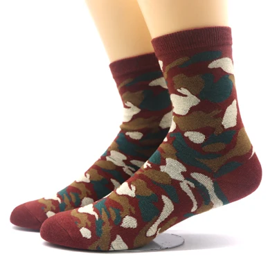 1 пара, мужские забавные носки с градиентными цветами, хлопковые носки, художественная повседневная одежда, носки для мужчин, геометрические новые Компрессионные носки, Meias - Цвет: style 8