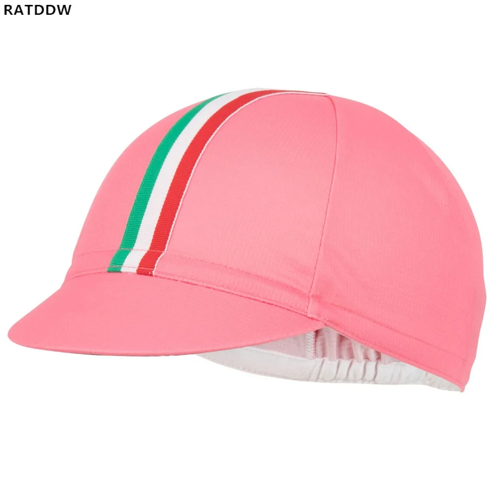 pink cycling cap