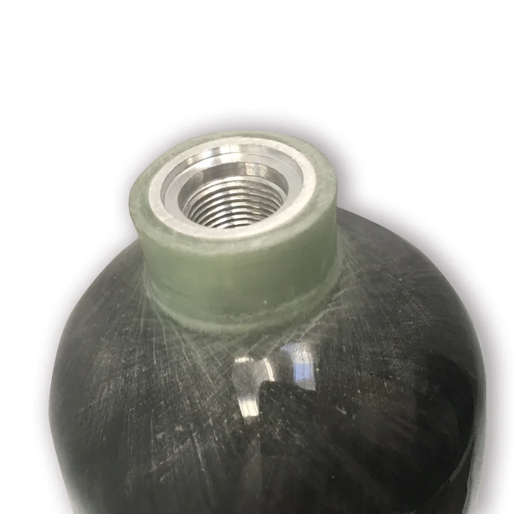 China supply 2L 4500 psi SCBA air tank cylinder for PCP air gun hunting or paintball game filled by compressor or hand pump