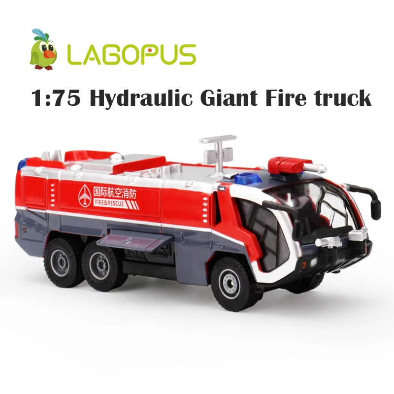 

1:50 5pc Set Diecast Metal Ladder Fire Engine Alloy Car Model Fire Rescue Vehicle Toy Dinky Toys For Children Collection Boy New
