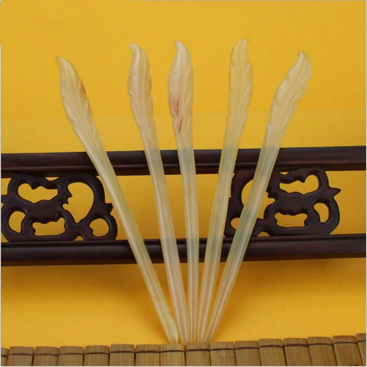 1 шт ручной работы рога стильный аксессуар головной убор китайские палочки для волос шпильки smaple традиционная китайская шпилька