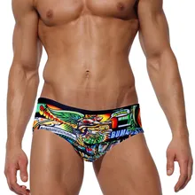 Мужские сексуальные плавки для серфинга кототкое быстросохнущее плавки купальник с заниженной талией Пляжный Купальник Короткие мужские трусы