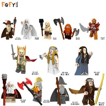 

Hot Heros Legoinglys The Lord Of The Rings Action Figures Half orc Ouyin Serendil Building Blocks Figures The Hobbits Toys Gift
