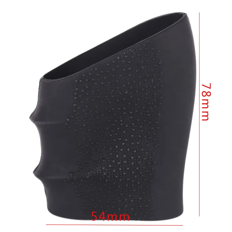 

Universal Rubber Grip Sleeve Full Size Anti Slip Fits For Glock17 19 20 26, S&W, Sigma, SIG Sauer, Ruger, Colt, Beretta Models