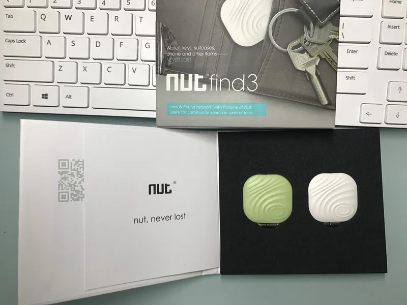 Nut 3 mini Smart Tracker Nut3 Bluetooth Finder Противоугонная сигнализация напоминание о потере тег