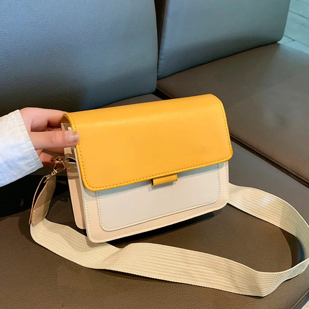 

Women Shoulder Bags Crossbody bag For Women Fashion Messenger Bag Small Square Bags PU Leather Shoulder Handbag Bolso#35