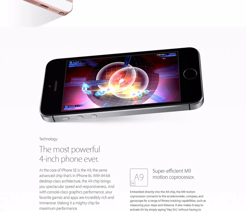 Разблокированный Apple iPhone SE двухъядерный процессор, 2 Гб RAM, 16 ГБ/64 Гб ROM 4 аппарат не привязан к оператору сотовой связи для мобильных телефонов на базе iOS Touch ID чип A9 4," 12.0MP SE чехол для телефона
