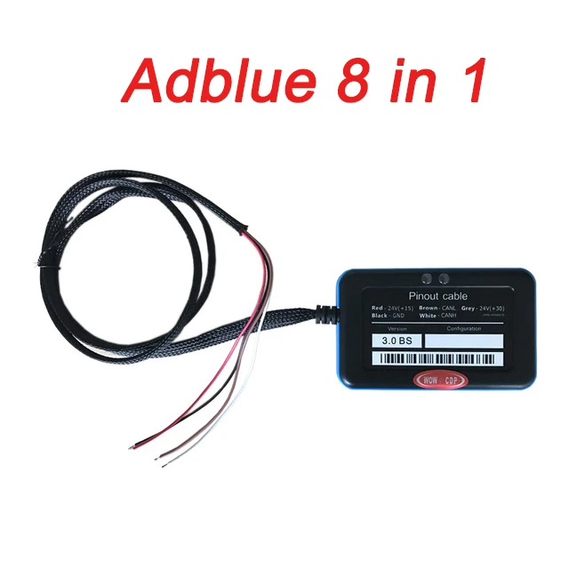 Бесплатная доставка 2018 новейший! Профессиональный OBD2 сканер Adblue 8in1 инструмент