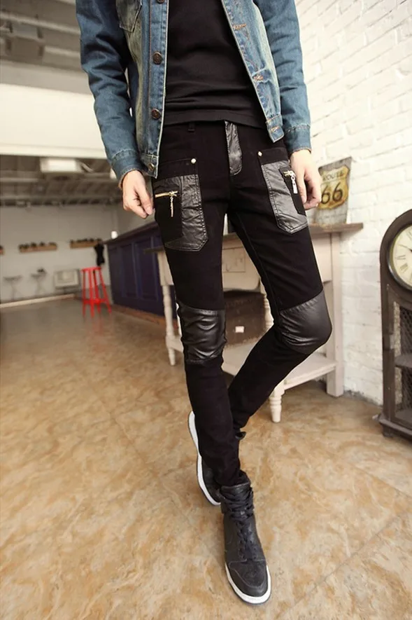 jeans with small leg opening