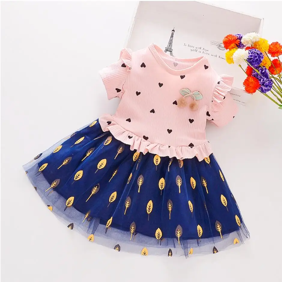 Kids Baby Tutu Dresses Flower Clothes 2-6Y