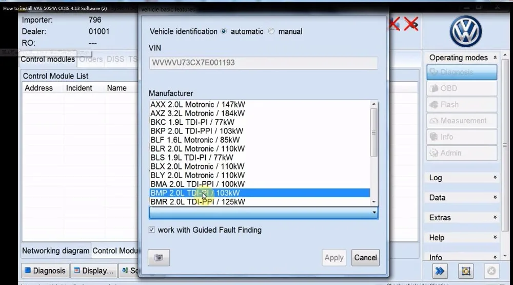 ODIS v4.23 VAS5054 Oki VAS 5054A Полная поддержка чипа UDS VAS5054A 5054 OBD 2 диагностический инструмент сканер OBD2 диагностический инструмент