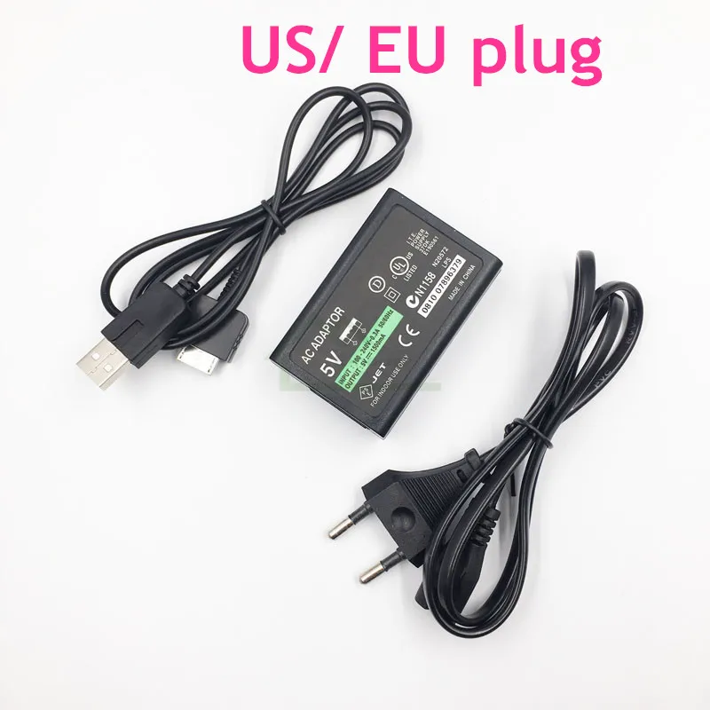 5 Set Us Eu Plug Power Charger Supply For Ps Vita 1000 For Psv1000 Psv
